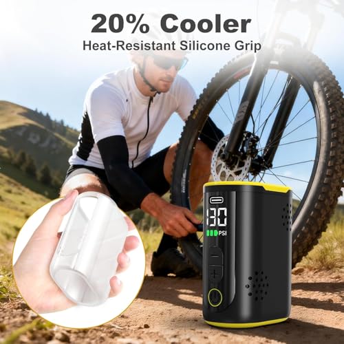 WEOLULI Electric Bike Pump 130 PSI