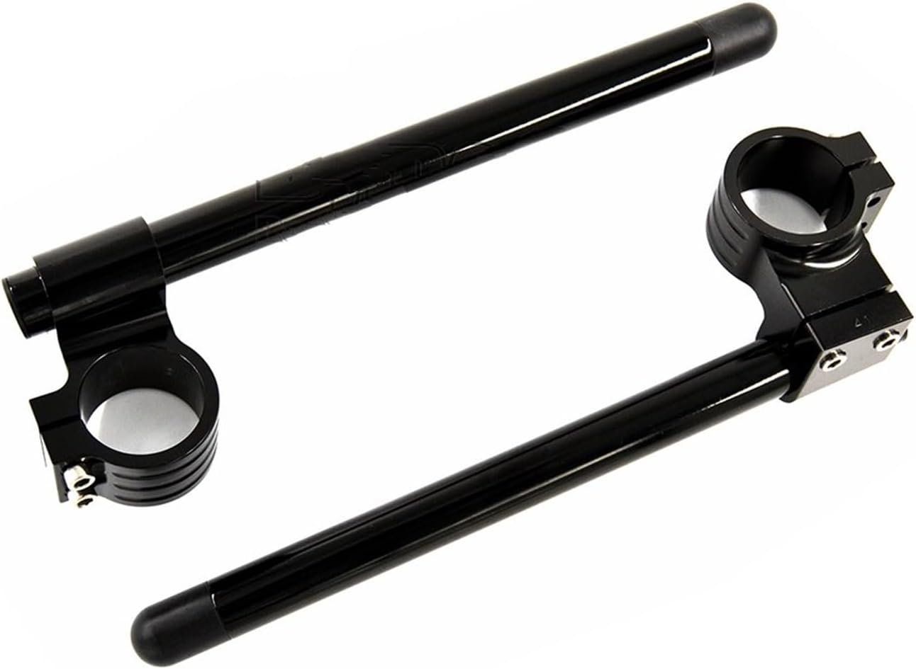Handle Bar Riser 35MM Clip On Clamp Fork Handle Bar Moto CNC Motorcycle Handlebar Higher Raised Clip Ons Handlebar Risers 41MM