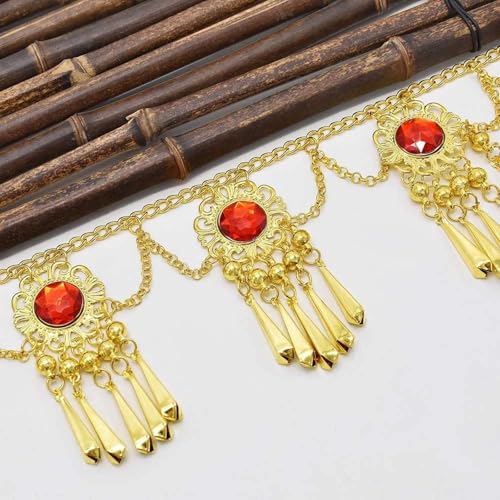 Fashion Coin Tassel Waist Chain Beach Retro Body Chain3