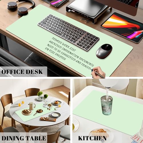 Image of Dry Erase Desk Mat, Erasable Writing White Board for Making Plans | Waterproof Desk Pad, Non-Slip Large Desktop Protector for Office, Home, School 31 inchx13 inch