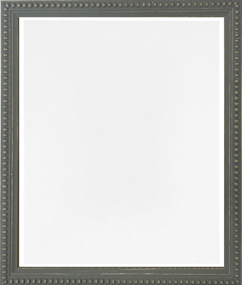 Crown Grey Bobbin Wooden Picture Frame A3
