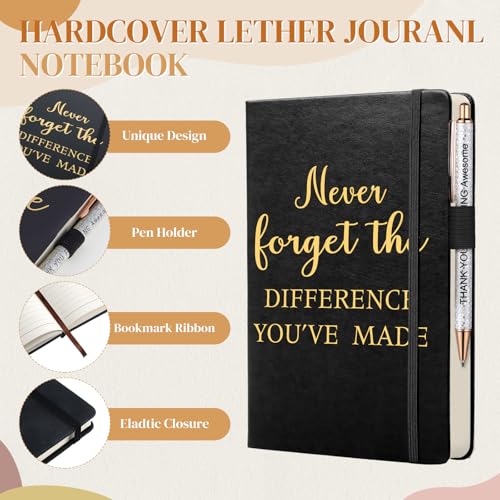 Image of Funnymoom 7 Pcs Difference Maker Gift Thank You Gifts for Women Employee Appreciation Gifts Set for Graduation Teacher Nurse