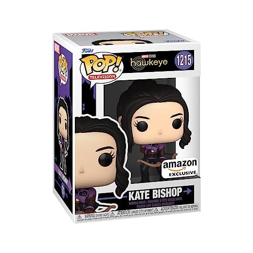 Funko Pop! TV : Marvel - Hawkeye - Kate Bishop - Hawkeye TV Show - Exclusiva Amazon - Figura de Vinilo Coleccionable - Idea de Regalo- Mercancia Oficial - Juguetes para Niños y Adultos - TV Fans