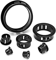 Vista 4 de Aifeier ET Protector de manguera de cable de nailon con ojal de 1 pulgada para protección de aislamiento de bujes de cable, 10