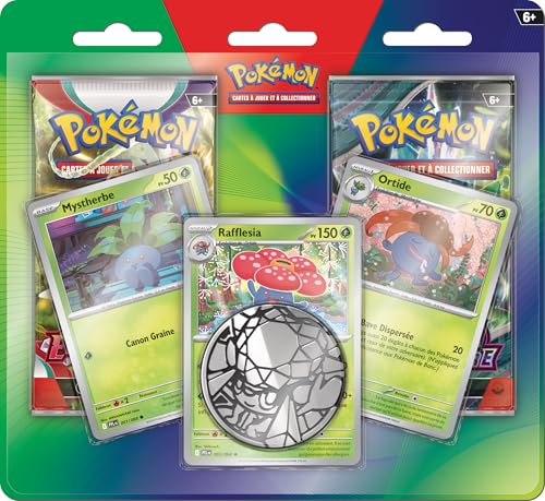 Carte à collectionner Pokémon Pack 2 boosters Mars 26 Blister - vue 3