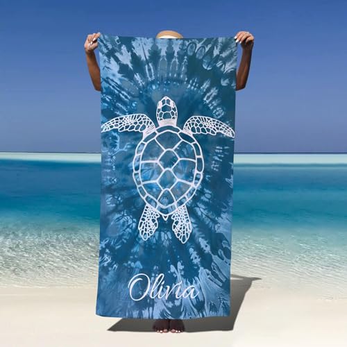 Personalisiertes Strandtuch Mit Eigenem Foto - Mikrofaser Badetuch Groß