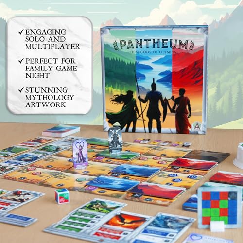 Pantheum: Demigods of Olympia juego de mesa miniatura 3