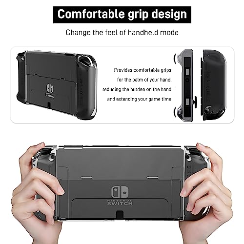 Coque Nintendo Switch OLED évite les rayures et chutes de manettes Joy Con - 6