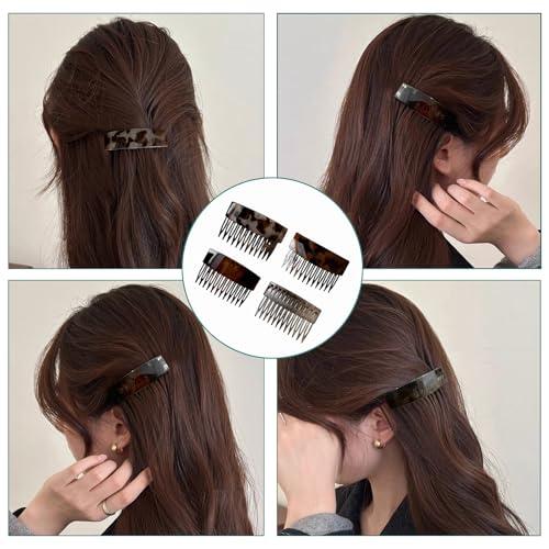 ANIS・KEBBR Set 4 Peines Laterales Antideslizantes Multicolor miniatura 5