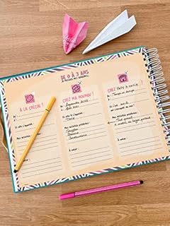 Album photo de classe et souvenirs d'école - Maternelle, primaire, collège et lycée (Jaune) - 76 pages au design ludique avec BONUS brèves éducatives