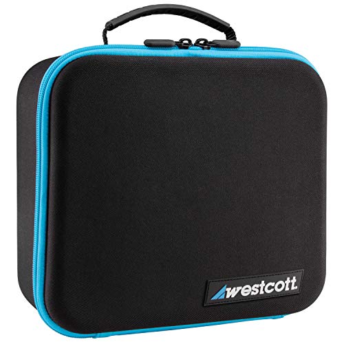 Westcott Fj200 Round Head Pocket Strobe With 1.3 Sec. Recycle Time, Ttl, Hss And Includes Tilter Bracket, 30-Degree Honeycomb Grid With Gel Clip And Travel Case #TOP6