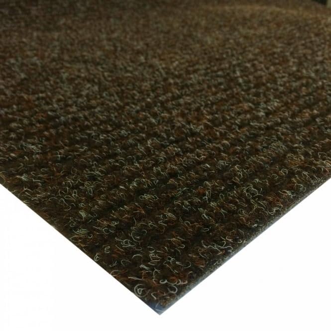 Ribbed Entrance Doorway Matting Brown (2m (6.5ft) x 3.25m (10.6ft)