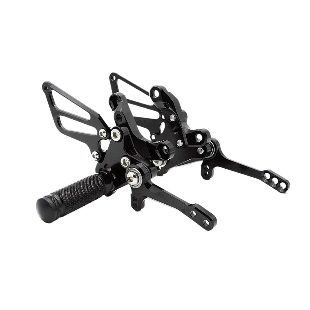 Para D&ucati 1098 1098S 1198 848 EVO Estriberas Traseras Invertidas Palanca Cambios GP Reposapiés Ajustable Para Motocicleta Juego Trasero Estriberas