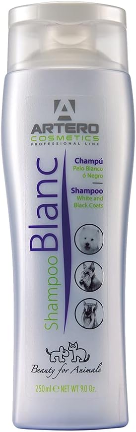 Artero Blanc. Whitening Shampoo for White Dogs and Black Dogs