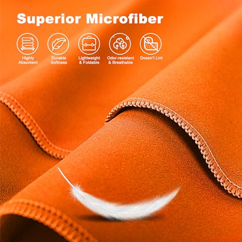 HiiPeak Large Microfibre Towel (180x90cm) Compact Camping Beach Towel - Image 4
