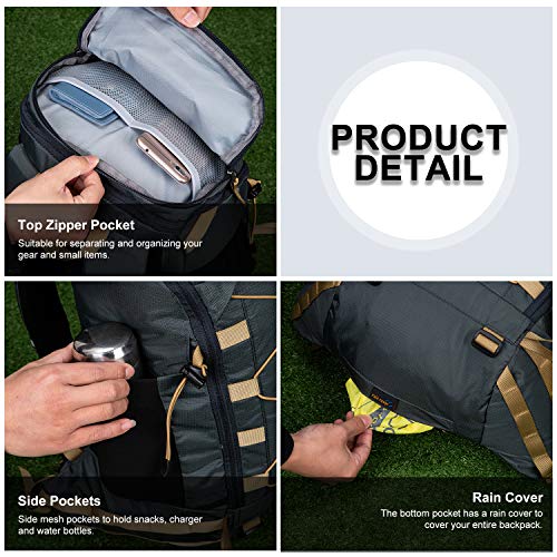 Rucksack 35 Liter MounTainTop 35L für Wandern und Outdoor