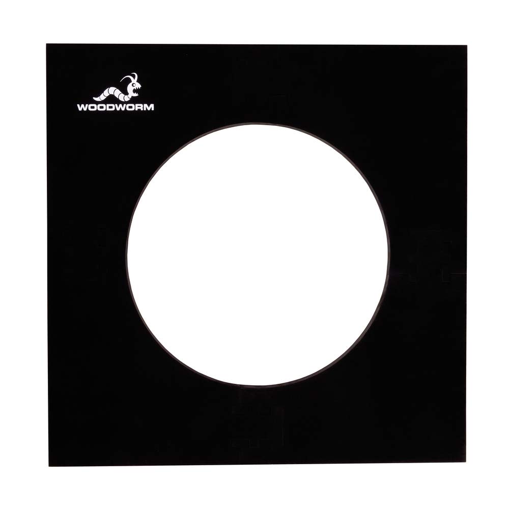 Woodworm Dartboard Surround - Extended Length Darts Proection 1.15m High (Standard Length - Fits 17.75" Boards)