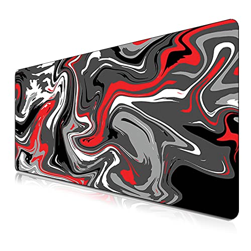 Genérico Alfombrilla de Ratón Grande para Juegos, Base Plegable Impermeable Antideslizante, Tamaño XXL Expandible, Adecuada para Jugadores, Computadoras, Oficinas Y Hogares, （900 * 400 * 3mm） 002