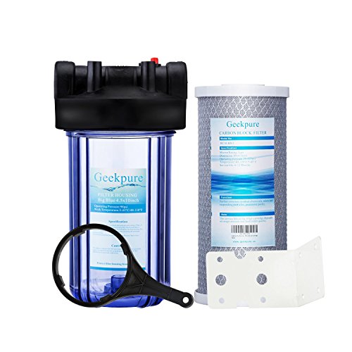 Geekpure 10 inch whole house water filtration system wi…