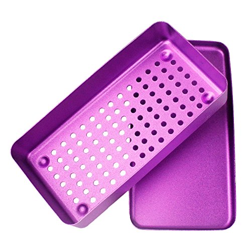 Earlywish dentaire Instrument de désinfection Boîte Plateau pour Scaler Pièce à main Outil Bur Endo Tip