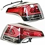 LOYALHEARTDY RH+LH Outer Tail Lights Assembly for 2016 2017 2018Toyota Rav4 Tail Lamp Left Driver and Right Passenger Side TailLights Brake Lamp TO2804133, TO2805128 - Pair of Outer TailLamps