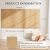 Vellorise Acoustic Wall Panels, 8 Piece 23.62" X 23.62" Peel and Stick Wall Panels with High-Density Polyester Fiber, Self Adhesive Soundproofing for Interior Wall Décor, Timber Vee Herringbone