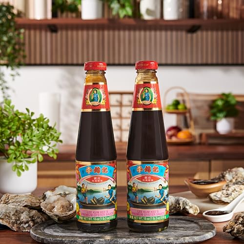 Lee Kum Kee Premium Austernsauce – Würzsauce mit Austerngeschmack – 2 x 510 g