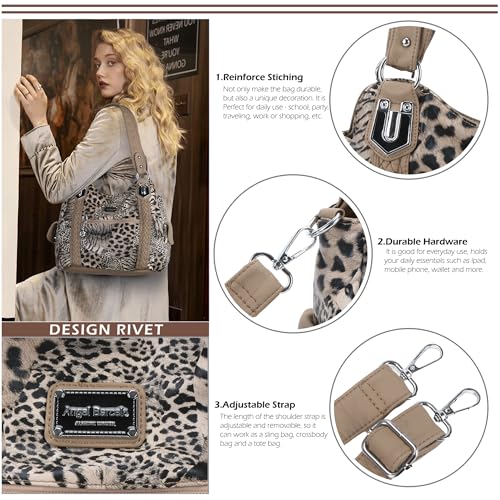 Image of Angel Barcelo Purses for Women Soft PU Leather Shoulder Bag Crossbody Purse and Handbags