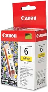 Canon BCI-6 YELLOW Compatible to MP760/MP750/MP780 Printers