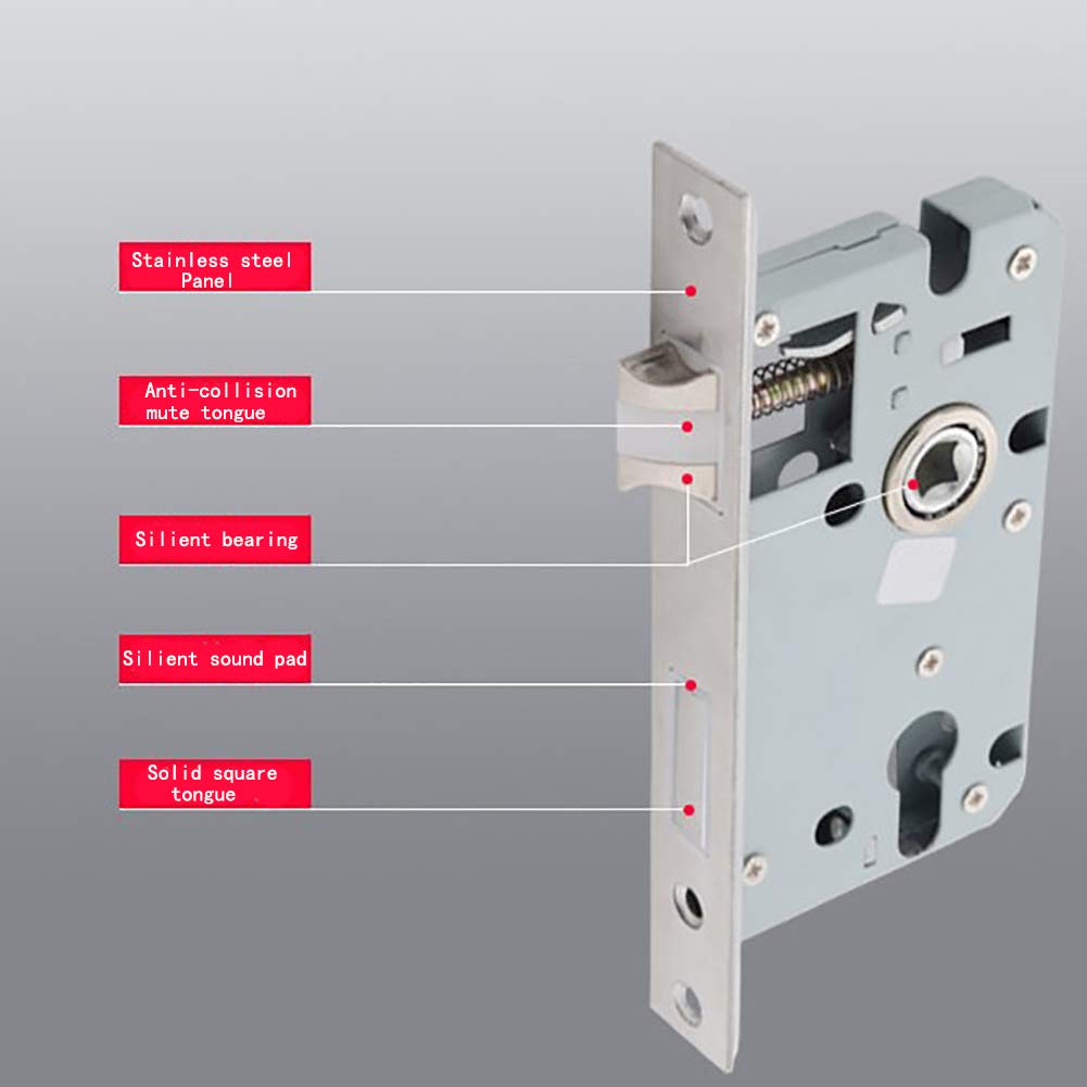Manijas De Puerta De Aluminio Con Cerradura Y Llave