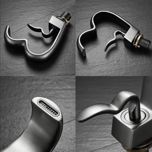 Robinet de salle de bain cascade avec poignée unique précise - 6