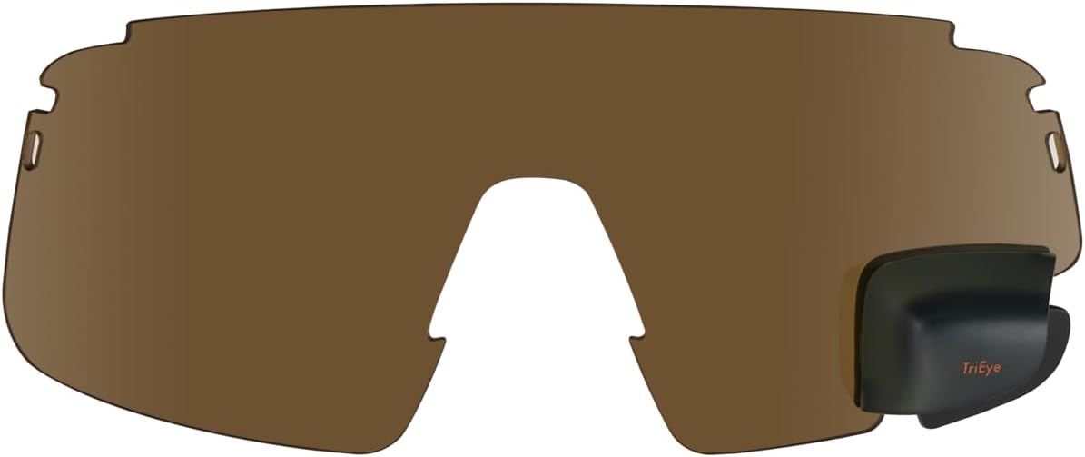 TriEye Replacement Lens with Rearview Mirror – UV400 Cycling Glasses, Scratch-Resistant & Durable for Road and Commuter