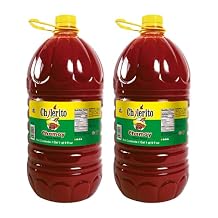 2 Pack EL CHILERITO Sauce Flavor Chamoy 5L/ 166.5 Fl. Oz - Mexican Foods - Excellent For Garnishing Fruits And Snacks - Mexican Flavor - To Share With Friends And Family - Kosher - Natural Ingredients - Chili - Chamoy