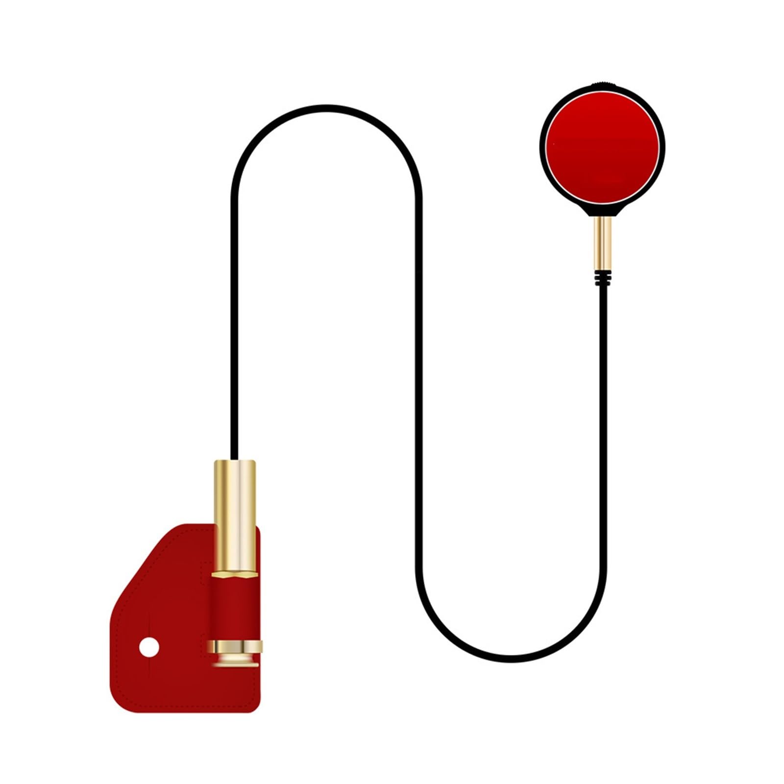 Pickup Patch Per Chitarra Guzheng Con Accessori Per Strumenti Pickup Battente(Red)