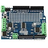 Stark genug, um Motorantriebsplatte, Lenkgetriebe, Schrittmotor und kleiner Motor sind alle fertig.Für die I2C-Schnittstelle ist der Motor nicht genug, und die Anzahl der Antriebsmotoren verdoppelt.