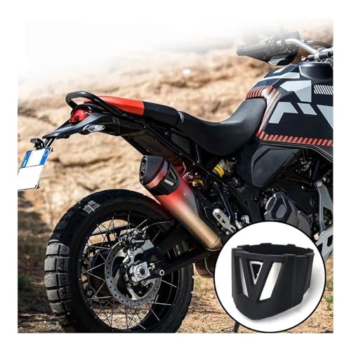 Bouclier thermique moto protecteur échappement silencieux Desert X couvercle