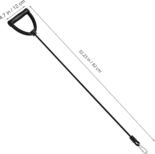 Miniatura 6 de 1 par de bandas de resistencia para máquina de escalonamiento, cuerdas de ejercicio para levantamiento de pesas, entrenamiento de fuerza,