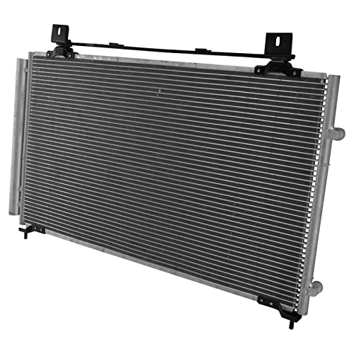 Image of TRQ A /C Condenser and Receiver Drier Assembly Compatible with 1999-2004 Honda Odyssey