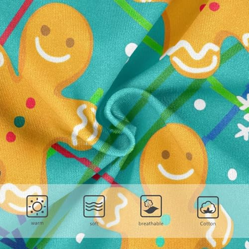 Animals Girls Underwear Toddler 2t Cotton Girl Panties Cute Cute Gingerbread Men Green Undies Kids Briefs3