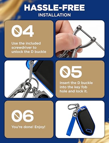 Image of Metalyx Key Fob Cover for Kia Seltos 2026 Facelift (HTK, HTK(O), HTX, HTX(A), GTX, GTX(A)) | Soft TPU | Anti-Scratch | Strong Signal | Stylish Case with Lanyard