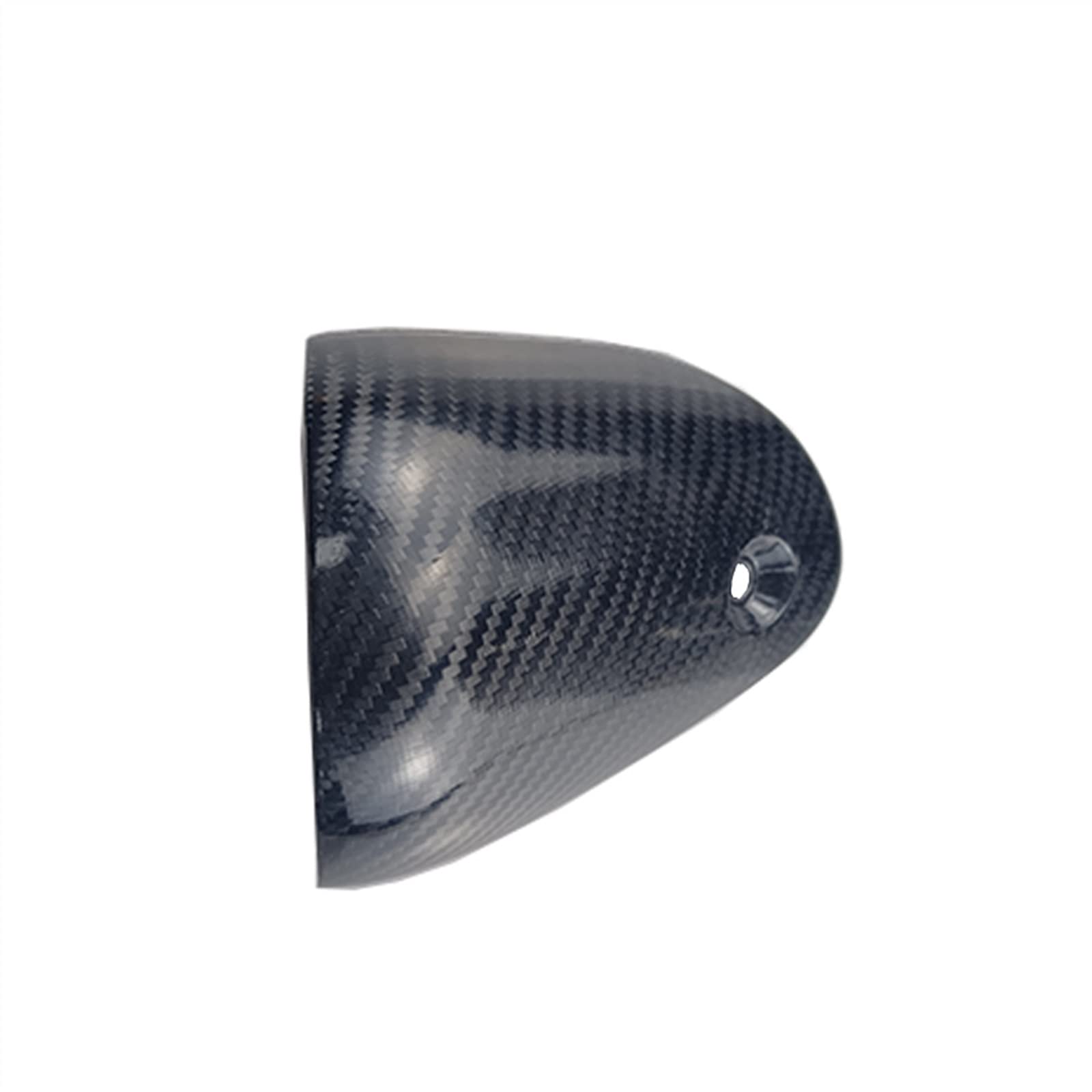 Protector térmico de fibra de carbono para escape Honda CB190SS