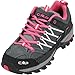 CMP Rigel Low Wmn Trekking Shoes Wp, Scarpe da trekking Donna, Grey-Fuxia-Ice, 40 EU immagine
