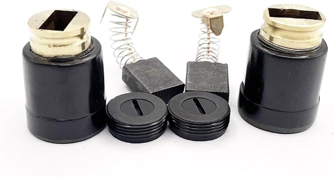 #CB-154 CB152 CB153 Replacement Carbon Brush Set Housings & Caps Part Fits 5007F Circular Saw