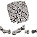 POENVFPO Chain, Metal Adjustable Cycling Road Chain 6/7/8 Speed for 18, 21, 24 Speed Mountain