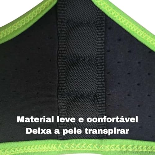 Colete Corretor Postural Magnético Imã Frontal Unissex Ajustável Ortopédico Confortável