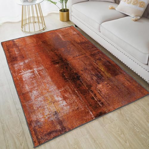 Tapete decorativo LOKMU Burnt Orange 5'x7' miniatura 3