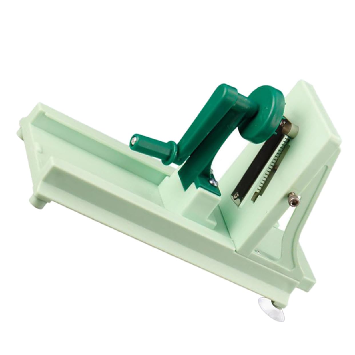 Zerodeko Rallador De Verduras Multifuncional Hogar De Plástico Manual Para Cocina y Preparación De Comidas Función De Rallar y Cortar