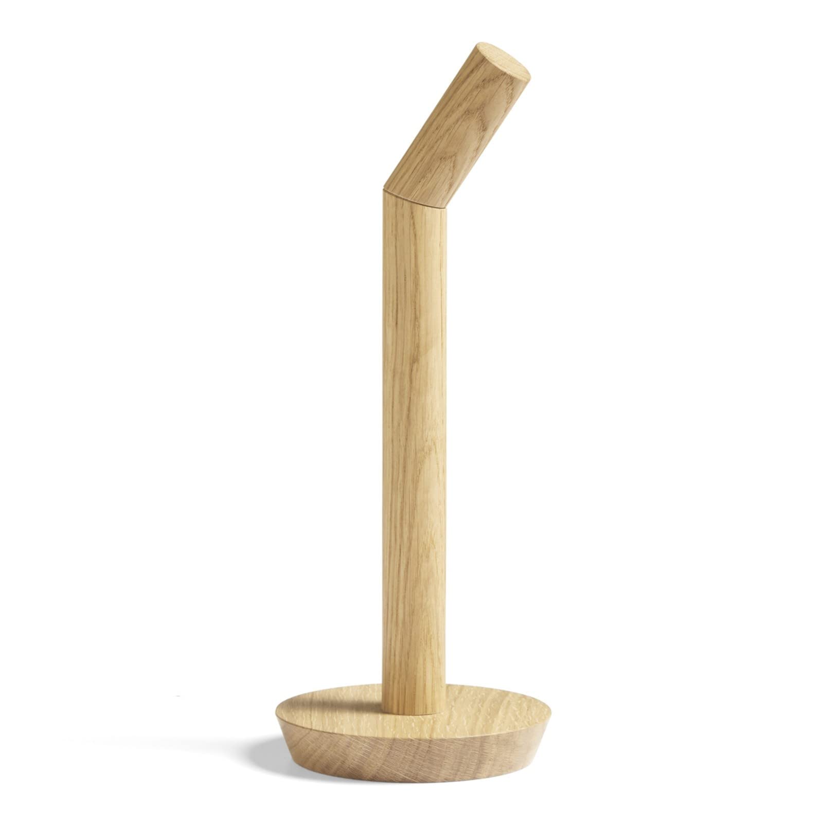 HAY Porter Küchenrollenhalter Eiche Maße: 13.5 x 36 cm, 507422, Natur/Eichenholz Geölt, H 36cm / 13,5cm