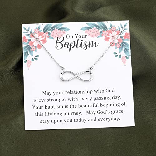 KUIYAI Baptism Gift - Religious Gift for Baptized in Christ, Godmother & Communion3
