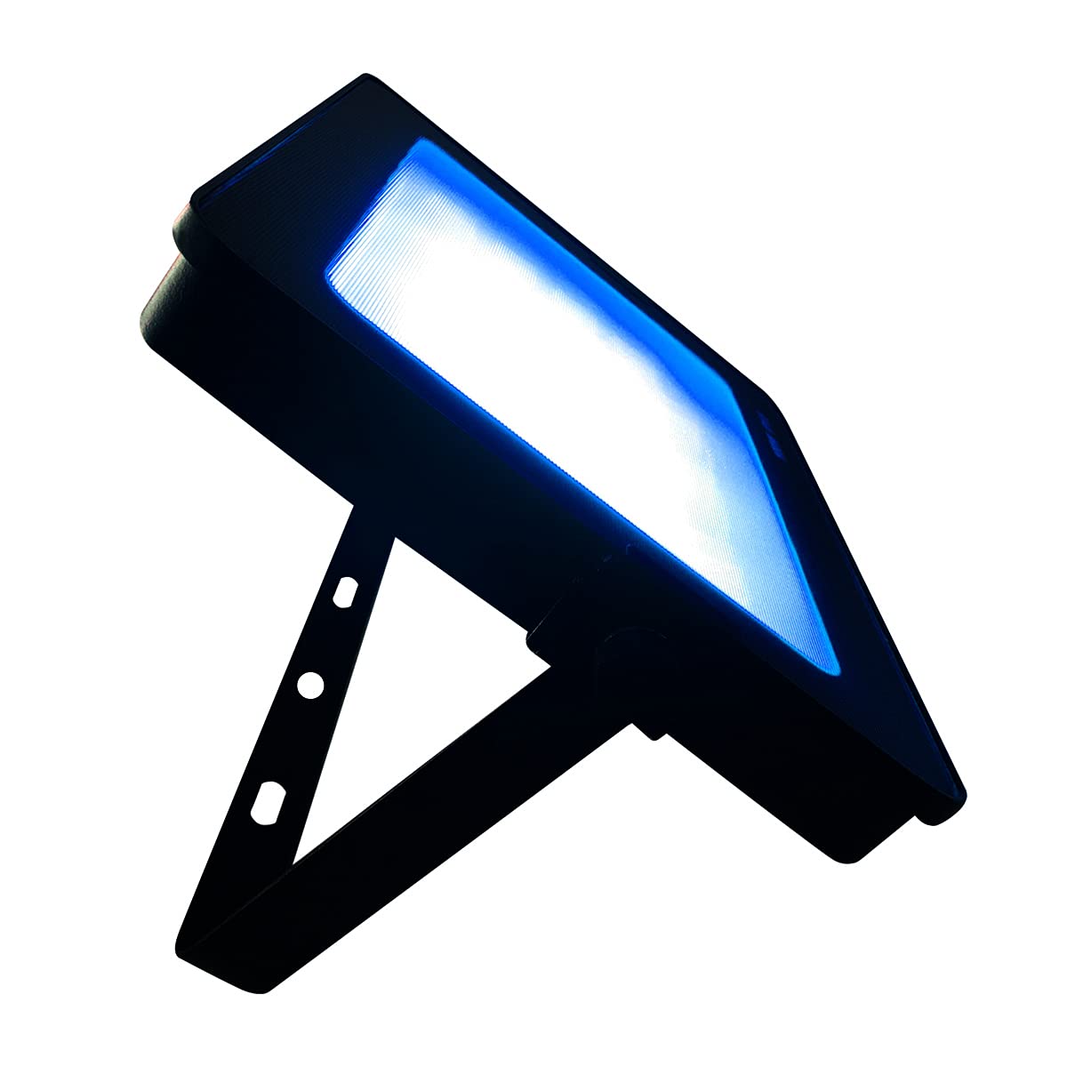 G.W.S® 20W Infinity Black Casing Outdoor IP65 Waterproof LED Floodlight Energy Saving Security Light Blue Colour